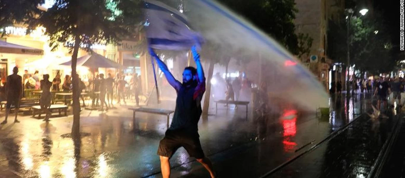 Ισραήλ:Σοβαρές ταραχές κατά των μέτρων του κορωνοϊού - «Όχι στην δικτατορία υπό την κάλυψη του Κορώνα»